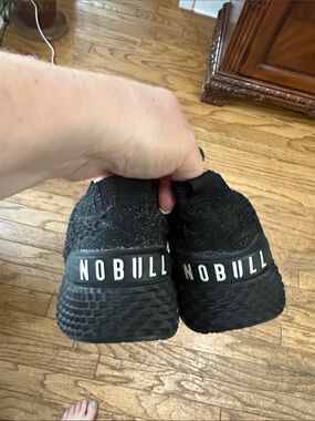 NOBULL Black Knit Cross-Training Sneakers